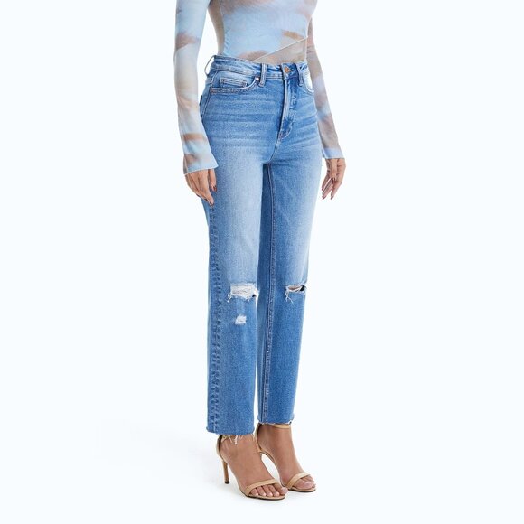 Bayeas Butt Lifting Distressed BYT5168 size 14W Petite - Picture 5 of 16